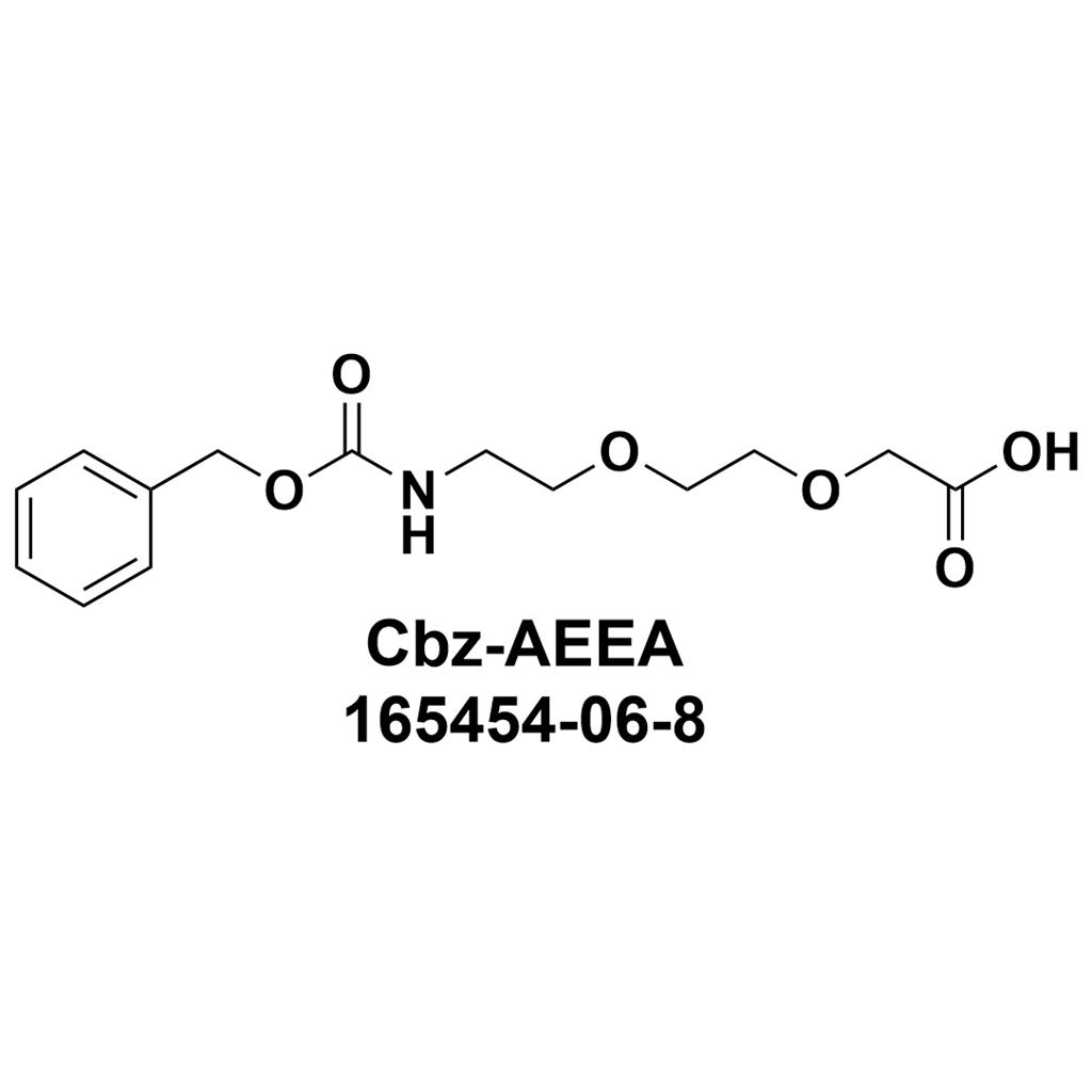 N-Cbz-8-氨基-3,6-二氧杂辛酸,Cbz-NH-PEG2-CH2COOH