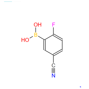 5-腈基-2-氟苯硼酸,5-CYANO-2-FLUOROBENZENEBORONIC ACID
