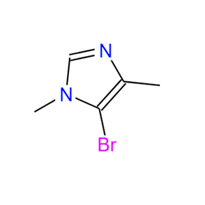 5-溴-1,4-二甲基-1H-咪唑,5-Bromo-1,4-dimethyl-1H-imidazole