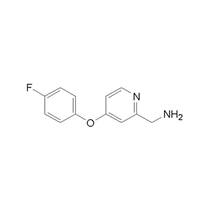 (4-(4-Fluorophenoxy)pyridin-2-yl)methanamine