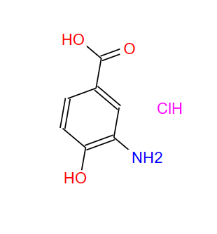 3-氨基-4-羟基苯甲酸盐酸盐,3-Amino-4-hydroxybenzoic acid hydrochloride