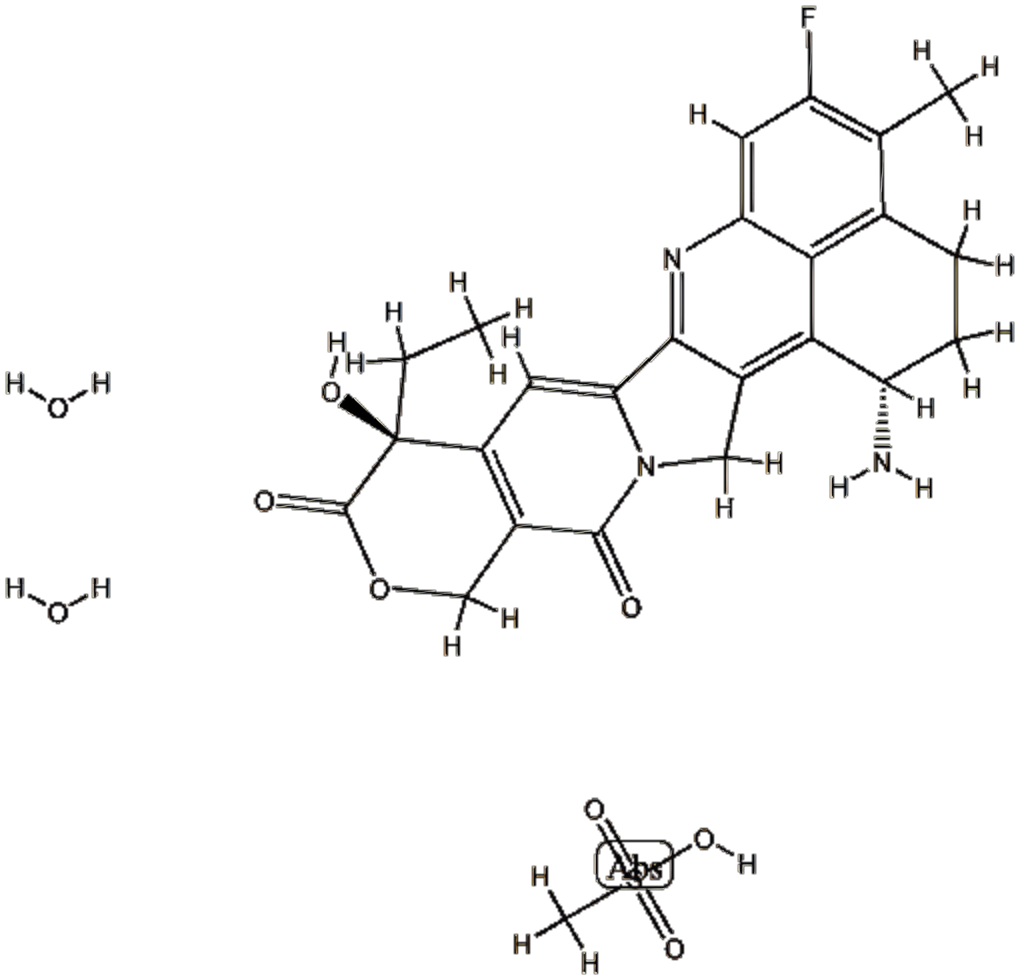 依喜替康甲磺酸盐水合物,Exatecan mesilate, DX-8951f