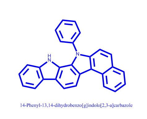 11,12-二氢-12-苯基-苯并[G]吲哚[2,3-A]咔唑,11,12-dihydro-12-phenyl-benzo[G]indole[2,3-A]carbazole