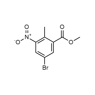 5-溴-2-甲基-3-硝基苯甲酸甲酯,Methyl 5-bromo-2-methyl-3-nitrobenzoate