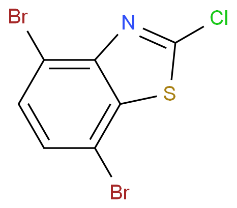 2-氯-4,7-二溴苯并噻唑,4,7-dibromo-2-chloro-1,3-benzothiazole