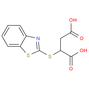2-(1,3-苯并噻唑-2-硫基)丁二酸 95154-01-1