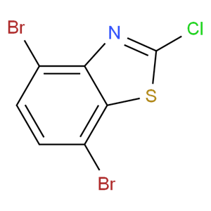 2-氯-4,7-二溴苯并噻唑 898747-94-9