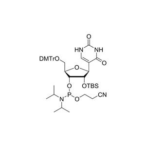 5'-DMT-2'-TBDMS-pseudoU-CE-phosphoramidite
