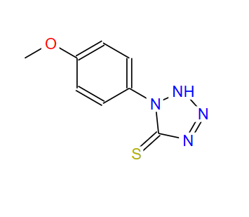 1-（4-甲氧基苯基）-5-巯基四氮唑,5-MERCAPTO-1-(4-METHOXYPHENYL)-1H-TETRAZOLE