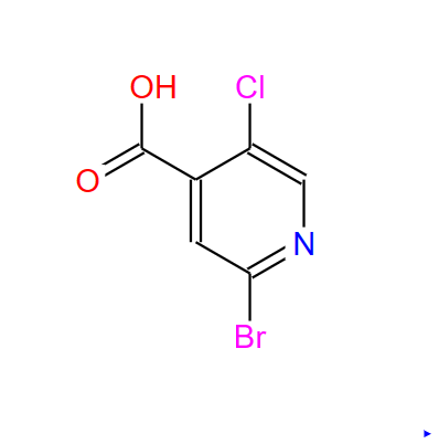 2-溴-5-氯异烟酸,2-Bromo-5-chloro-isonicotinic acid