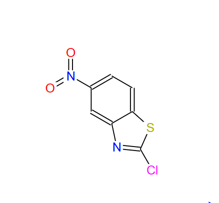2-氯-5-硝基苯并噻唑,Benzothiazole, 2-chloro-5-nitro- (7CI,8CI,9CI)