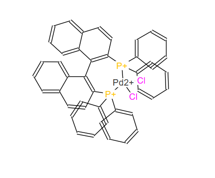 [(S)-(-)-2,2'-双(二苯基膦)-1,1'-联萘]二氯化钯,[(R)-(+)-2,2'-BIS(DIPHENYLPHOSPHINO)-1,1'-BINAPHTHYL]PALLADIUM(II) CHLORIDE