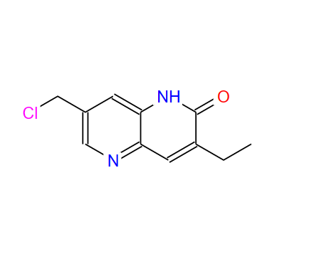 7-(氯甲基)-3-乙基-1,5-萘啶-2(1H)-酮,1,5-Naphthyridin-2(1H)-one, 7-(chloromethyl)-3-ethyl-