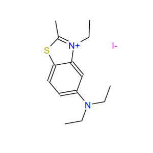 884241-42-3；5-二乙氨基-N-乙基-2-甲基苯并噻唑鎓碘化物