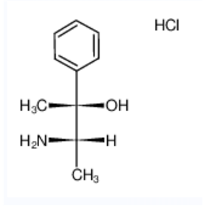 苏式-(±)-3-羟基-3-苯基丁烷-2-氯化铵 30185-70-7