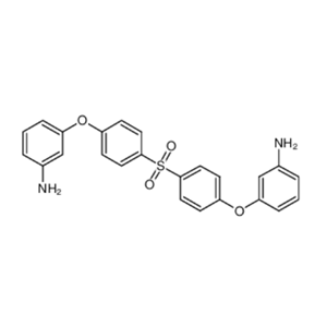 双[4-(3-氨基苯氧基)苯基]砜,3-[4-[4-(3-aminophenoxy)phenyl]sulfonylphenoxy]aniline