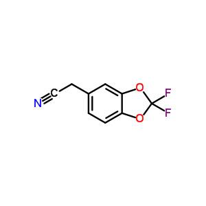 (2,2-二氟-苯并[1,3]二氧代-5-基)-乙腈,2-(2,2-difluoro-1,3-benzodioxol-5-yl)acetonitrile