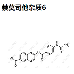 萘莫司他杂质6  C19H15N3O4 