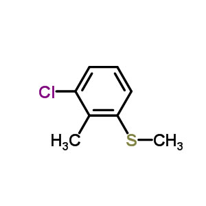 3-氯-2-甲基苯基甲硫醚,1-chloro-2-methyl-3-methylsulfanylbenzene