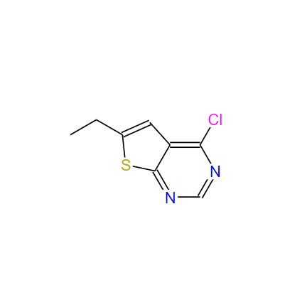 4-氯-6-乙基噻吩[2,3-D]嘧啶,4-Chloro-6-ethylthieno[2,3-d]pyrimidine