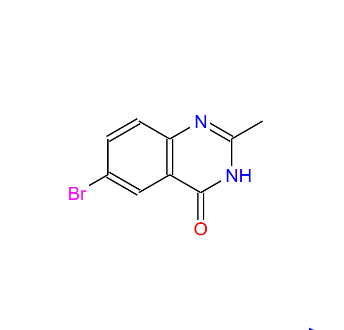 6-溴-2-甲基喹唑啉-4(3H)-酮,6-BROMO-2-METHYL-3,4-DIHYDROQUINAZOLIN-4-ONE