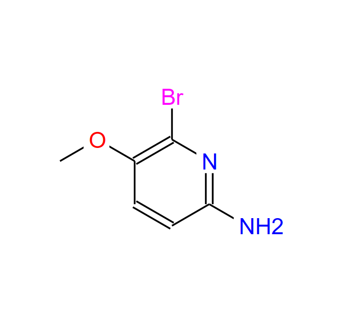 2-溴-3-甲氧基-6-氨基吡啶,6-bromo-5-methoxypyridin-2-amine