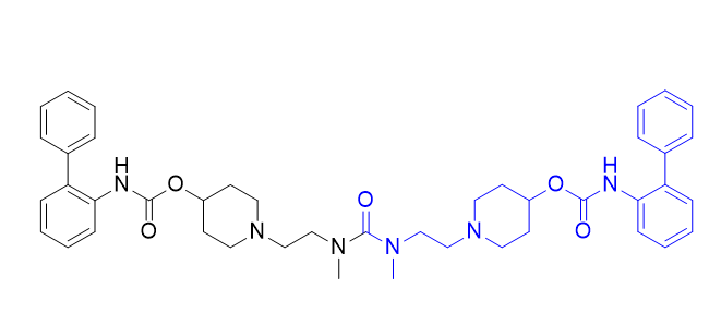 雷芬那辛雜質(zhì)16,((carbonylbis(methylazanediyl))bis(ethane-2,1-diyl))bis(piperidine-1,4-diyl) bis([1,1'-biphenyl]-2-ylcarbamate)