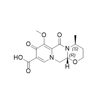 多替拉韋雜質(zhì)04,(4S,12aR)-7-methoxy-4-methyl-6,8-dioxo-3,4,6,8,12,12a-hexahydro-2H-pyrido[1',2':4,5]pyrazino[2,1-b][1,3]oxazine-9-carboxylic acid