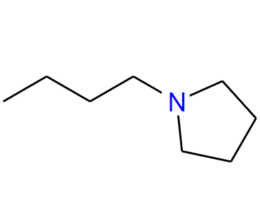 1-丁基吡咯烷,1-Butylpyrrolidine