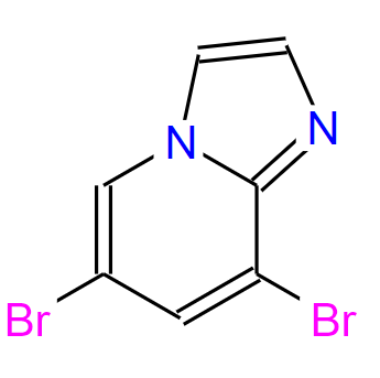 6,8-二溴咪唑并[1,2-a]吡啶,IMidazo[1,2-a]pyridine,6,8-dibroMo-