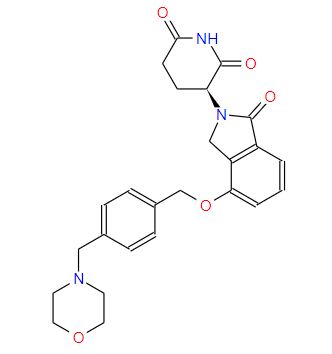 (S)-3-(4-((4-(吗啉基甲基)苄基)氧基)-1-氧代异吲哚啉-2-基)哌啶-2,6-二酮,Iberdomide