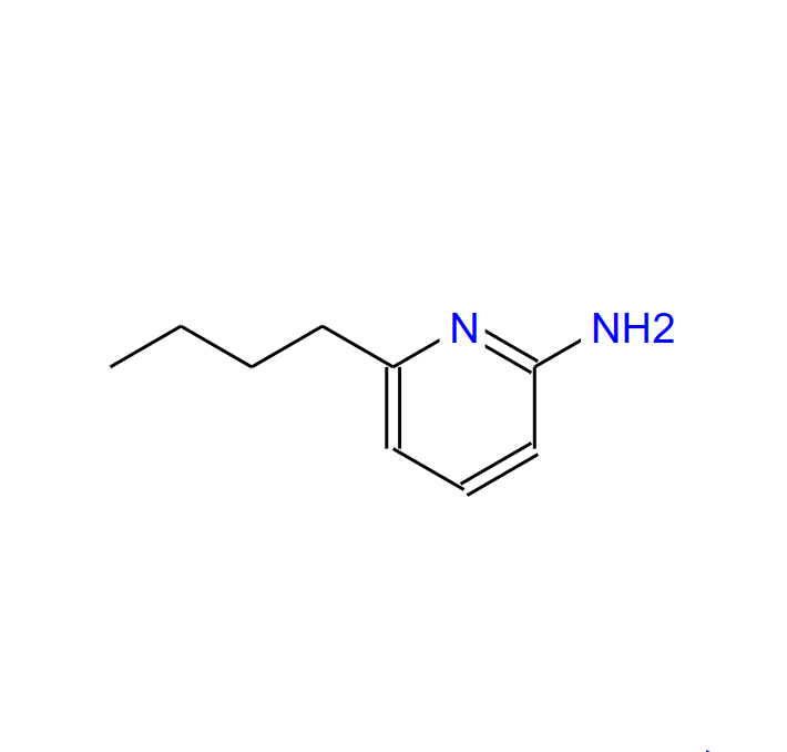 6-丁基吡啶-2-胺,2-Pyridinamine,6-butyl-(9CI)