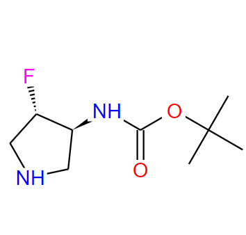 ((3S,4S)-4-氟吡咯烷-3-基)氨基甲酸叔丁酯,(3S,4S)-(4-Fluoro-pyrrolidin-3-yl)-carbamic acid tert-butyl ester