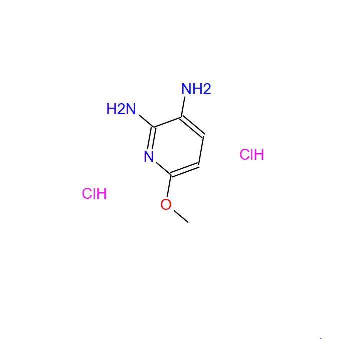 6-甲氧基-2,3-二氨基吡啶二盐酸盐,2,3-Diamino-6-methoxypyridine dihydrochloride