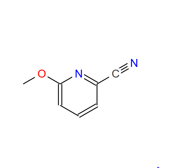 6-甲氧基吡啶-2-甲腈,6-methoxypyridine-2-carbonitrile