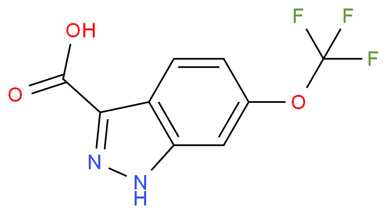 6-三氟甲氧基-3-吲唑甲酸,6-(trifluoromethoxy)-1H-indazole-3-carboxylic acid