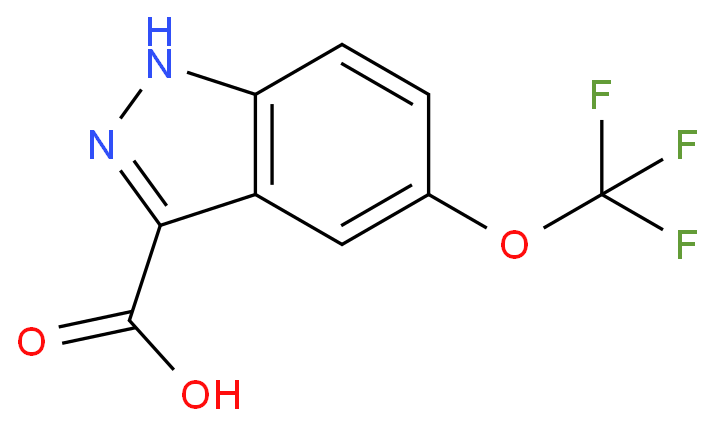 5-三氟甲氧基吲唑-3-羧酸,6-(trifluoromethoxy)-1H-indazole-3-carboxylic acid