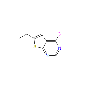 4-氯-6-乙基噻吩[2,3-D]嘧啶,4-Chloro-6-ethylthieno[2,3-d]pyrimidine