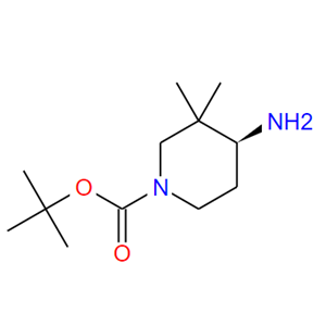 (4S)-4-氨基-3,3-二甲基哌啶-1-甲酸叔丁酯