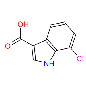 7-氯吲哚-3-羧酸,7-CHLORO-1H-INDOLE-3-CARBOXYLICACID