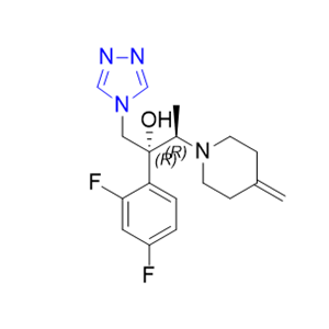 艾氟康唑杂质09,(2R,3R)-2-(2,4-difluorophenyl)-3-(4-methylenepiperidin-1-yl)-1-(4H-1,2,4-triazol-4-yl)butan-2-ol