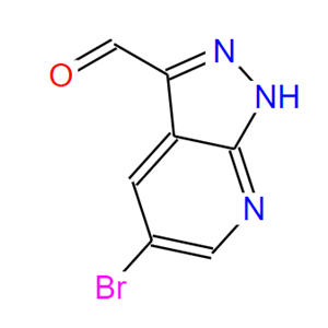 5-溴-1H-吡唑并[3,4-B]吡啶-3-甲醛,5-bromo-2H-pyrazolo[3,4-b]pyridine-3-carbaldehyde