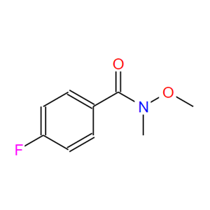4-氟-N-甲氧基-N-甲基苯甲酰胺,Benzamide, 4-fluoro-N-methoxy-N-methyl-