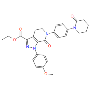 1-(4-甲氧基苯基)-7-氧代-6-[4-(2-氧代哌啶-1-基)苯基]-4,5,6,7-四氢-1H-吡唑并[3,4-C]吡啶-3-羧酸乙酯,1-(4-Methoxyphenyl)-7-oxo-6-[4-(2-oxopiperidin-1-yl)phenyl]-4,5,6,7-tetrahydro-1H-pyrazolo[3,4-c]pyridine-3-carboxylicacidethylester