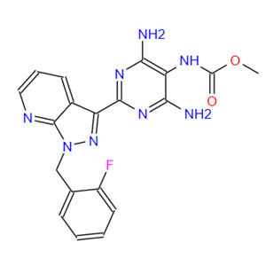 N-[4,6-二氨基-2-[1-[(2-氟苯基)甲基]-1H-吡唑并[3,4-b]吡啶-3-基]-5-嘧啶]-氨基甲酸甲酯