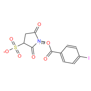 Sodium 1-((4-iodobenzoyl)oxy)-2,5-dioxopyrrolidine-3-sulfonate,Sodium 1-((4-iodobenzoyl)oxy)-2,5-dioxopyrrolidine-3-sulfonate