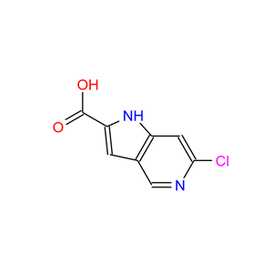 6-氯-1H-吡咯并[3,2-C]吡啶-2-甲酸