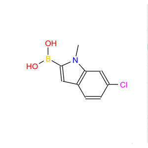 6-氯-1-甲基吲哚-2-硼酸