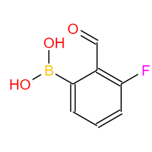 3-氟-2-甲酰基苯硼酸,3-Fluoro-2-formylphenylboronicacid