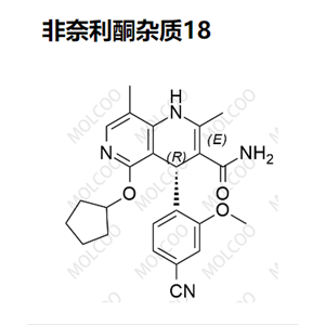 非奈利酮杂质18  	2389019-55-8   C24H26N4O3 